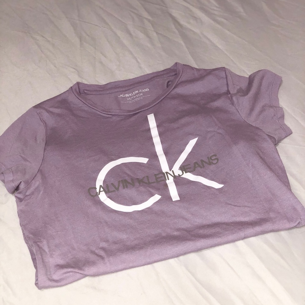 Calvin Klein lavender top
